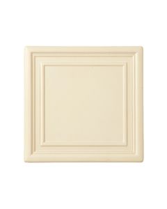 Hazel Bluff Uninstalled Square Decorative Tile - Cream