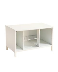 Briar Bridge Empty Countertop Canister Rack - White