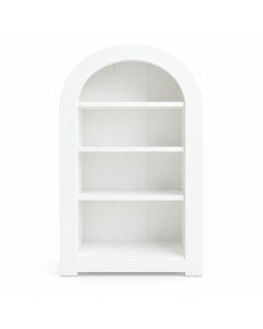 Hill Canyon Freestanding Bookcase - White