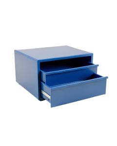 Dawn Crossing Small-Parts Storage Drawer Cabinet - Blue (synthetic illustration; no displayed measurements)
