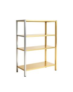 Athens 90.5 '' H X 37.5 '' W Steel Etagere Bookcase