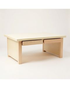Pine Bluff Empty Workshop Workbench - Cream (synthetic illustration; no displayed measurements)