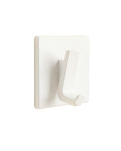 Slate Arc Wall-Mounted Robe Hook - White