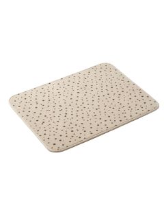 Twila Polka Dot Speckled Rooster Kitchen Mat (synthetic illustration; no displayed measurements)