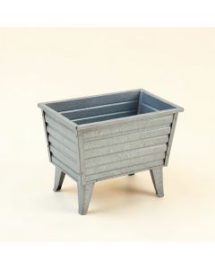 Olive Canyon Empty Raised Planter - Gray (synthetic illustration; no displayed measurements)