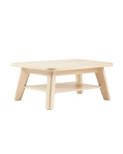 Clay Crossing Coffee Table - Ivory (synthetic illustration; no displayed measurements)