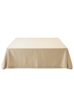 Olive Crest Flat Bed Sheet - Beige