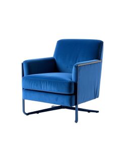 Joffe 33 '' Wide Velvet Swivel Armchair