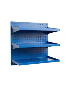 Wren Bend Empty Wall-Mounted Tool Organizer Panel - Blue