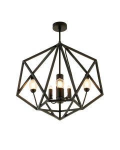Chowchilla Unique Statement Geometric Chandelier (synthetic illustration; no displayed measurements)