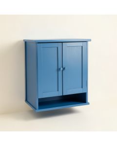 Heath Canyon Wall-Mounted Laundry Cabinet - Blue (synthetic illustration; no displayed measurements)