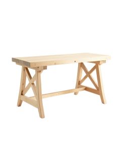 Field Bridge Empty Workshop Workbench - Beige (synthetic illustration; no displayed measurements)