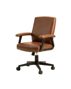 Fashion Casual Lift Chair Office Work Chair Beauty Salon Chair Brown