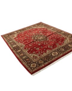 Orlo Power Loom Red/Brown Rug