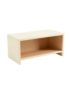 Sage Bluff Shoe Storage Bench - Cream
