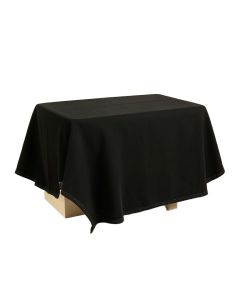 Olive Brook Flat Bed Sheet - Black (synthetic illustration; no displayed measurements)