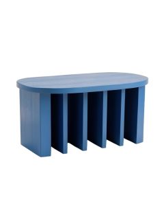 Elm Branch Shoe Storage Bench - Blue (synthetic illustration; no displayed measurements)