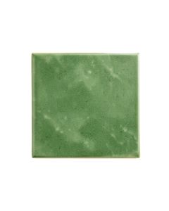 Lake Bend Uninstalled Square Decorative Tile - Green
