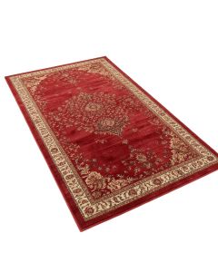 Turnbow Power Loom Red Rug