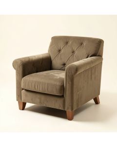 Ervey 40 '' Wide Tufted Armchair (synthetic illustration; no displayed measurements)