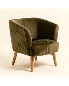 35.37 '' Wide Velvet Wingback Chair (synthetic illustration; no displayed measurements)
