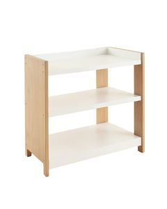 Elm Bridge Empty Countertop Canister Rack - White