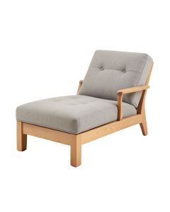 Gemma Tufted Armless Chaise Lounge (synthetic illustration; no displayed measurements)