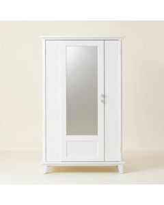Giustina Lockable Organizer Over The Door Jewelry Armoire With Mirror (synthetic illustration; no displayed measurements)