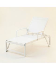 Hill Arc Outdoor Lounge Chair (synthetic illustration; no displayed measurements)
