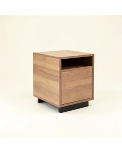 Livia End Table With Storage (synthetic illustration; no displayed measurements)