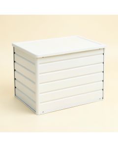 Brook Bluff Closed Outdoor Storage Box - White (synthetic illustration; no displayed measurements)