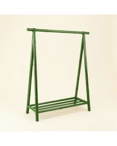 Slate Bridge Empty Garment Rack - Green (synthetic illustration; no displayed measurements)