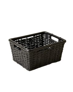 Clay Bridge Empty Storage Basket - Black