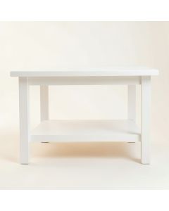Hazel Dale Empty Workshop Workbench - White (synthetic illustration; no displayed measurements)