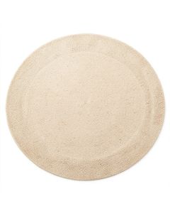 Birch Bridge Round Area Rug - Beige (synthetic illustration; no displayed measurements)