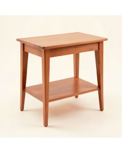 Dawn Edge Side Table - Terracotta (synthetic illustration; no displayed measurements)