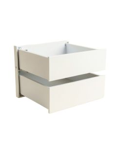 Maple Falls Under-Desk Drawer Unit - White
