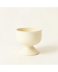 Juniper Branch Empty Candle Holder - Ivory (synthetic illustration; no displayed measurements)
