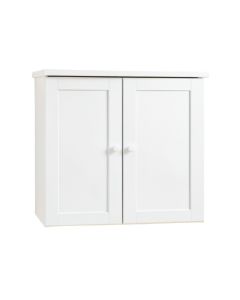 Pine Bridge Wall-Mounted Laundry Cabinet - White (synthetic illustration; no displayed measurements)