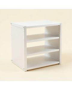 25 Pair Stackable Shoe Rack (synthetic illustration; no displayed measurements)