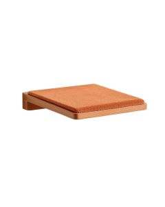 Field Crossing Wall-Mounted Cat Perch - Terracotta (synthetic illustration; no displayed measurements)