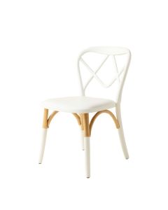 Oak Dell Dining Chair - White