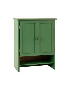 Clay Canyon Wall-Mounted Laundry Cabinet - Green (synthetic illustration; no displayed measurements)
