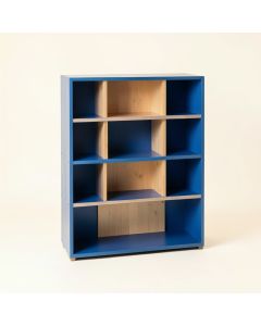 Holly Bend Freestanding Bookcase - Blue (synthetic illustration; no displayed measurements)