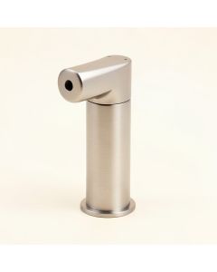 Commercial Single Hole Bathroom Faucet With Drain Assembly (synthetic illustration; no displayed measurements)