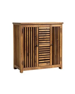 Slatted Bar Cabinet (synthetic illustration; no displayed measurements)