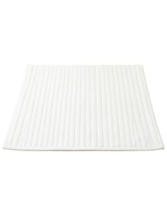 Dune Dale Bath Mat - White (synthetic illustration; no displayed measurements)