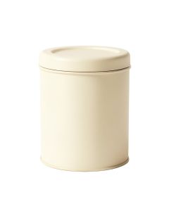 Spruce Bridge Storage Canister With Lid - Cream