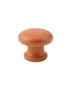 Shore Arc Cabinet Knob Without Packaging - Terracotta (synthetic illustration; no displayed measurements)