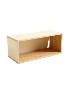 Laurel Bend Shoe Storage Bench - Cream (synthetic illustration; no displayed measurements)